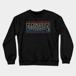 LGBTQ PATTERN AMERICA COOLIDGE Crewneck Sweatshirt